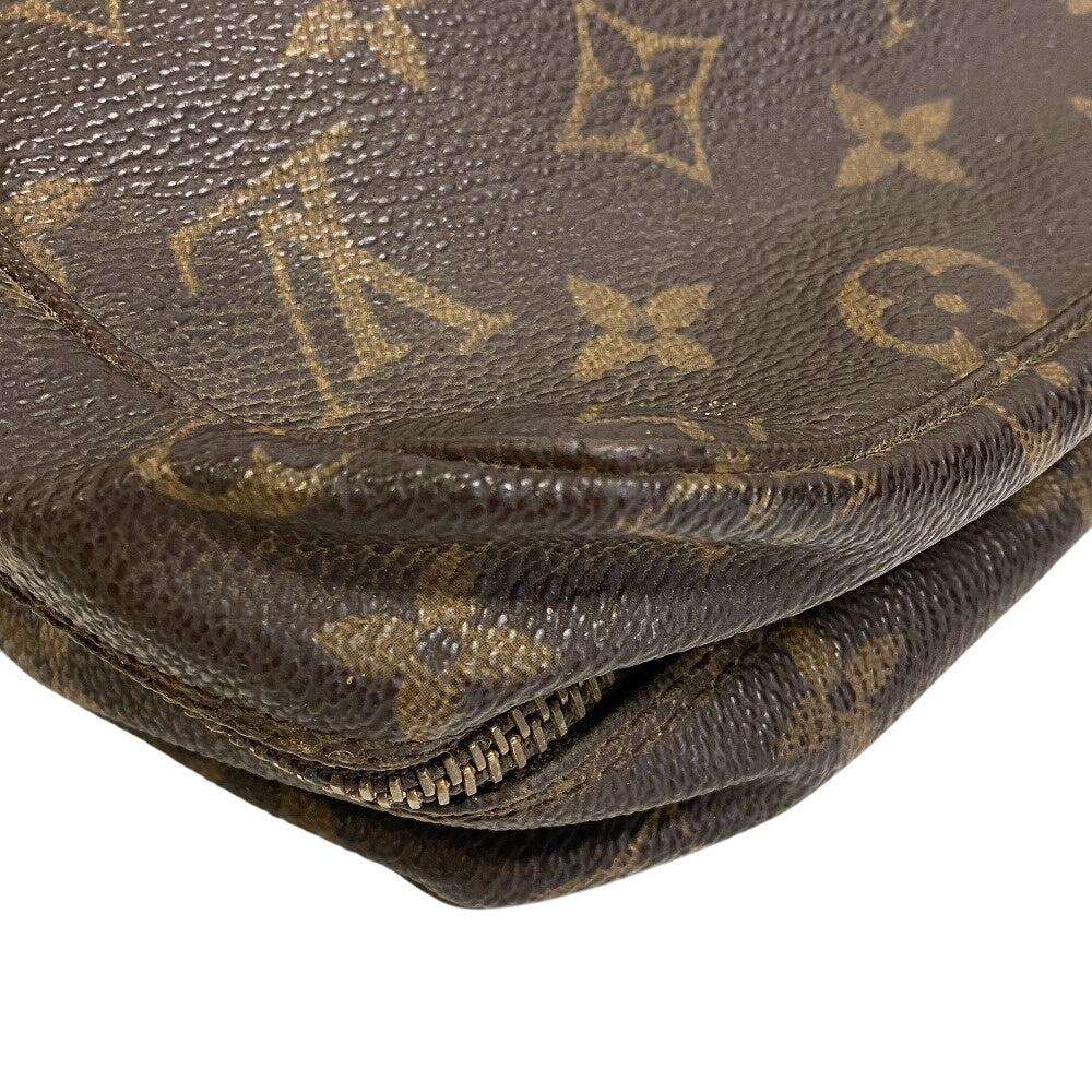 Louis Vuitton M47522 Truth Cracking Ty 28 Monogram Leather Brown Clutch Bag