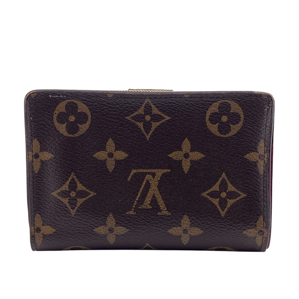 Louis Vuitton Bifold M69433 Portefeuille Juliet Monogram Leather Brown Wallet Case