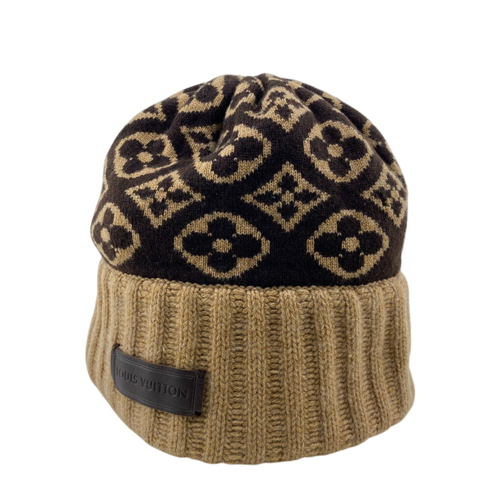 Louis Vuitton Other hats M71950 cashmere Bonesky Monogram Brown