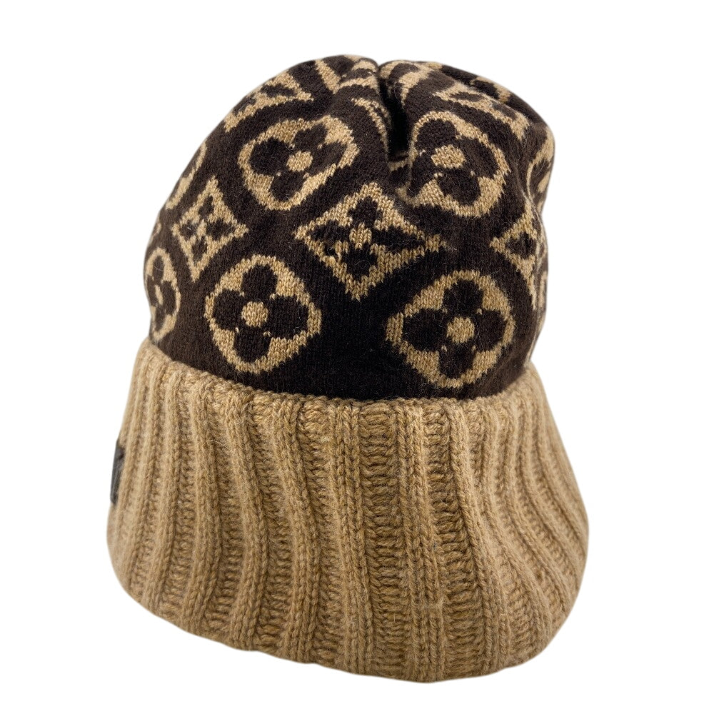 Louis Vuitton Other hats M71950 cashmere Bonesky Monogram Brown