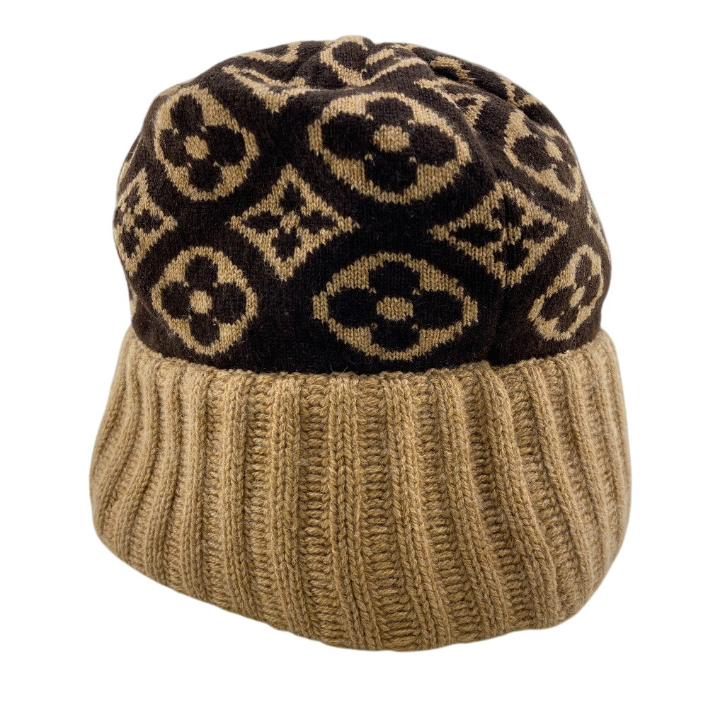 Louis Vuitton Other hats M71950 cashmere Bonesky Monogram Brown