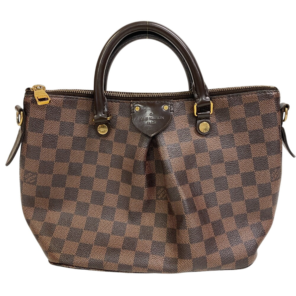 Louis Vuitton N41545 PVC Damier Sienna PM Brown Handbag