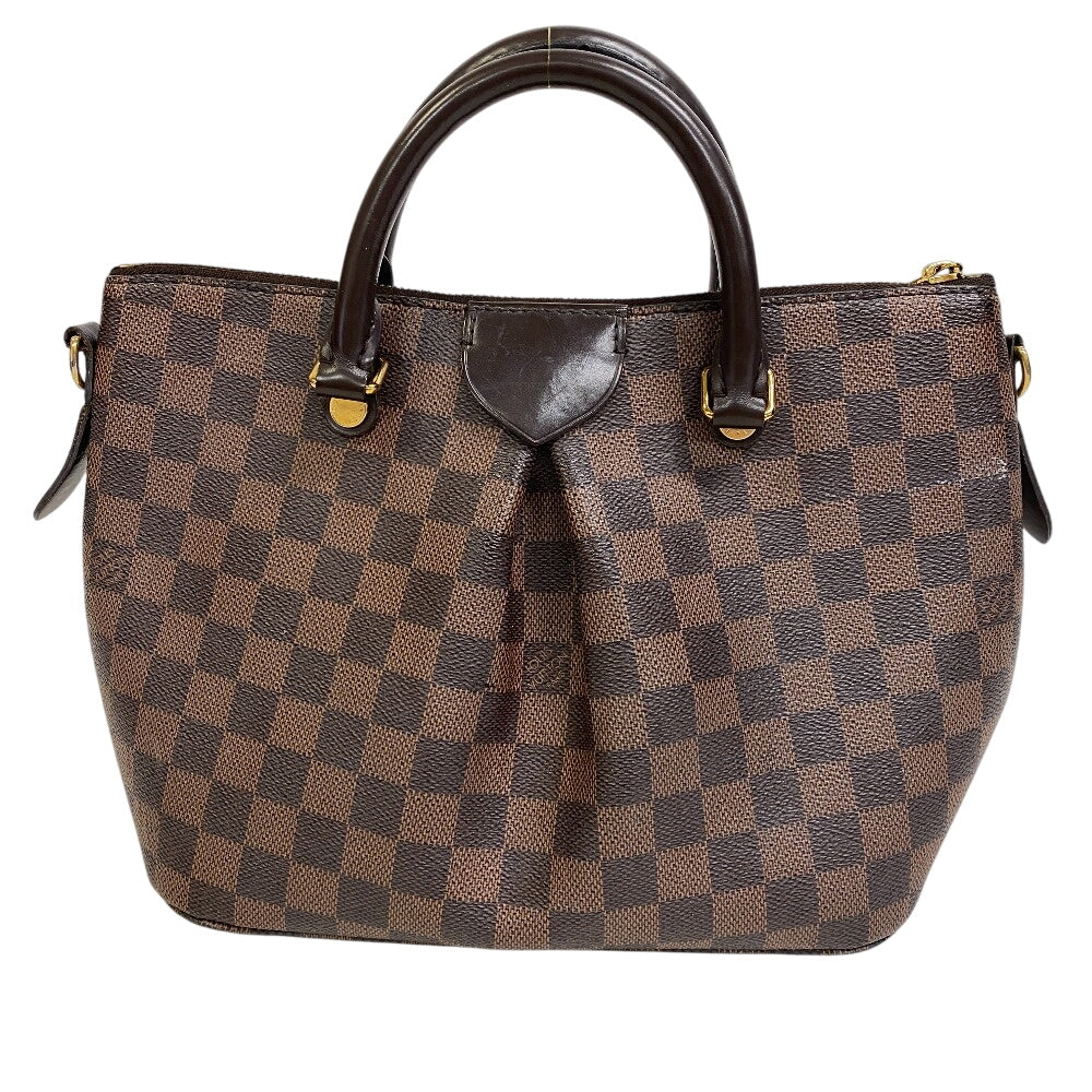 Louis Vuitton N41545 PVC Damier Sienna PM Brown Handbag