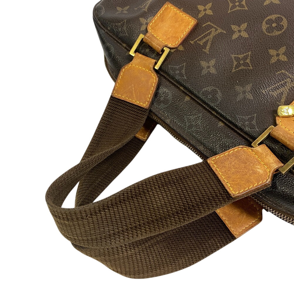 Louis Vuitton M40043 Sac Bosphore Monogram Leather Brown Handbag