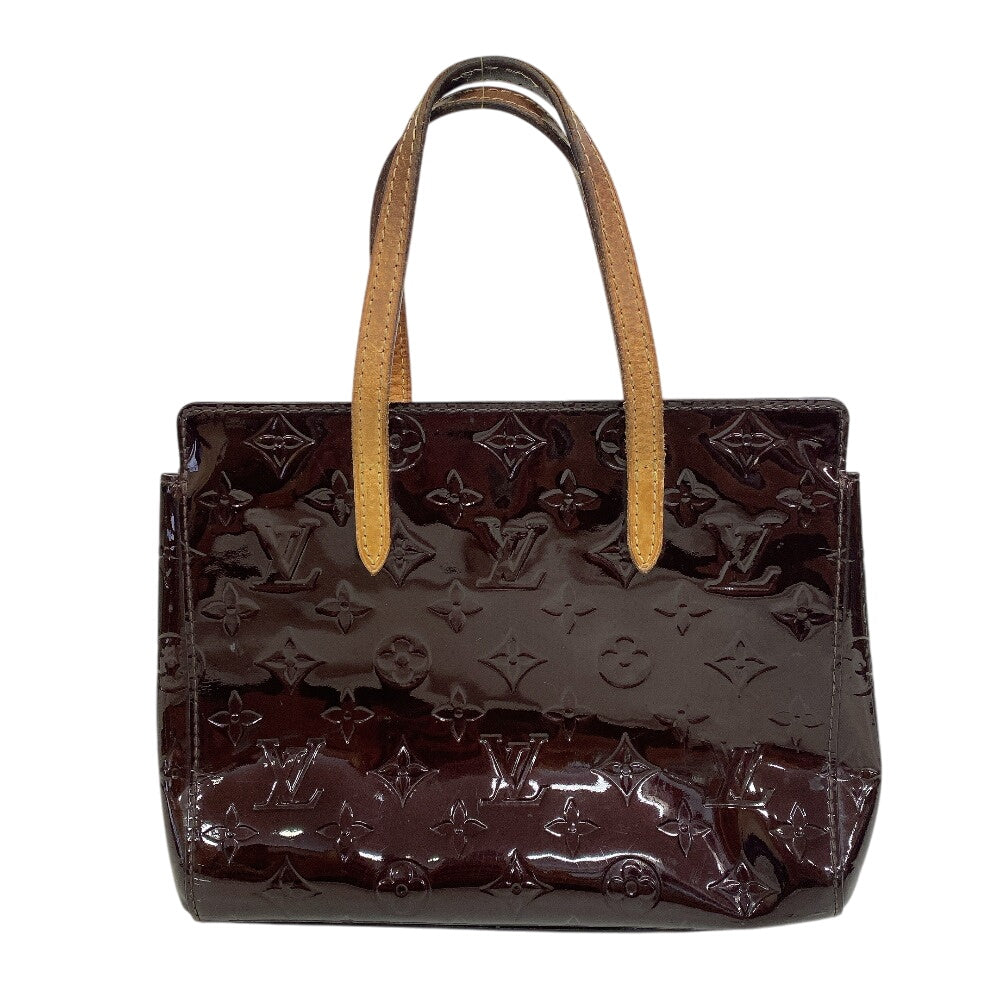 Louis Vuitton M90017 Vernis PVC coated Vernis Monogram Canvas Brown Apparel