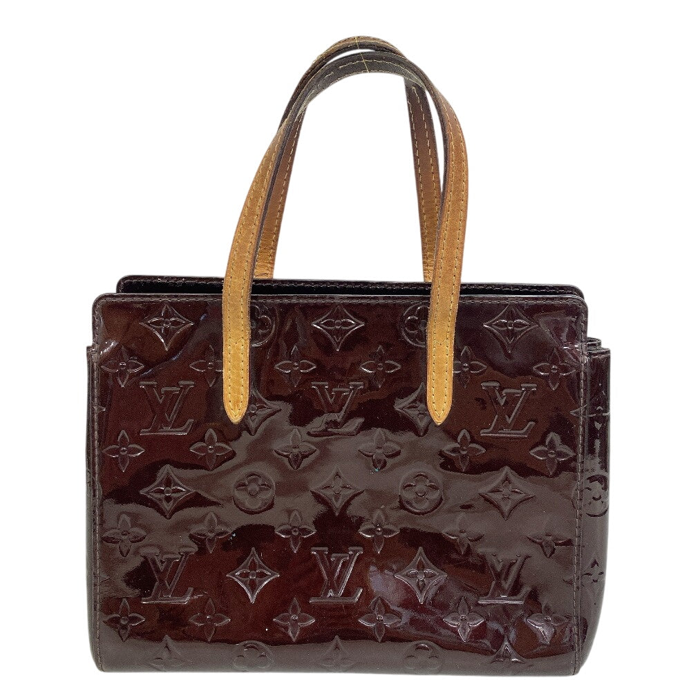 Louis Vuitton M90017 Vernis PVC coated Vernis Monogram Canvas Brown Apparel