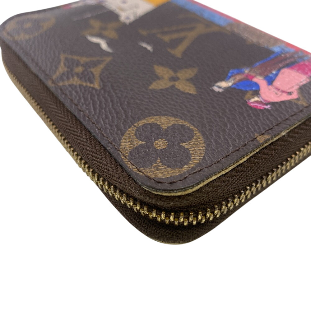 Louis Vuitton Coin M62139 Zip around purse Monogram Brown Handbag