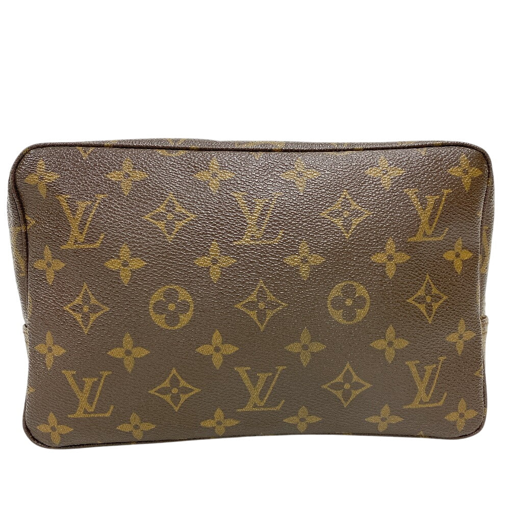 Louis Vuitton business M47524 Truth Cracking T Monogram Leather Brown Handbag Z0014159