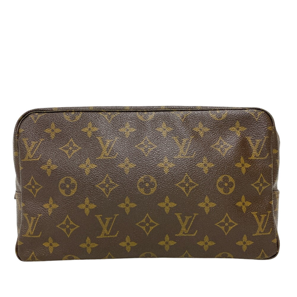 Louis Vuitton business M47522 Truth Cracking Ty Monogram Leather Brown Handbag Z0014165