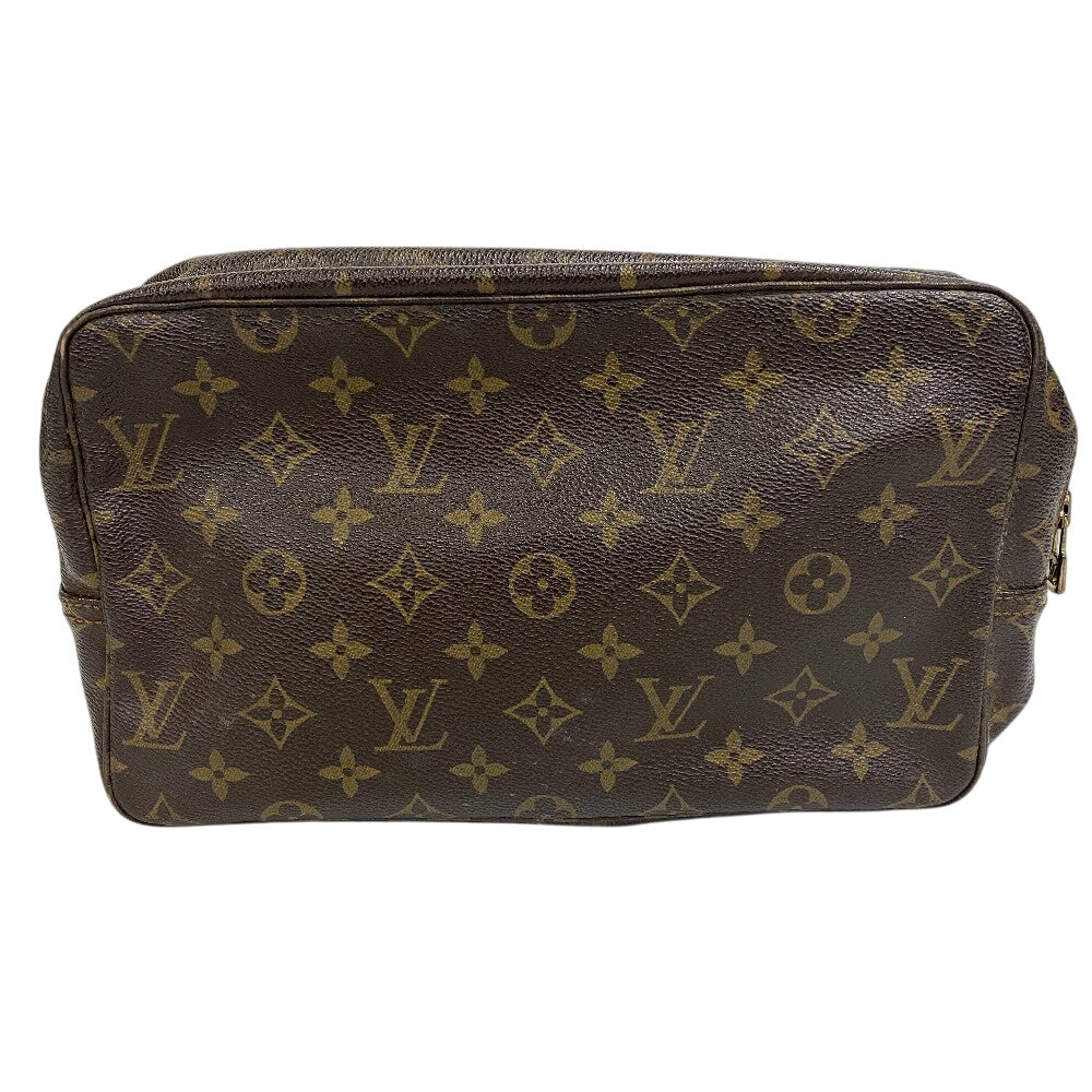 Louis Vuitton business M47522 Truth Cracking Ty Monogram Leather Brown Handbag Z0014168