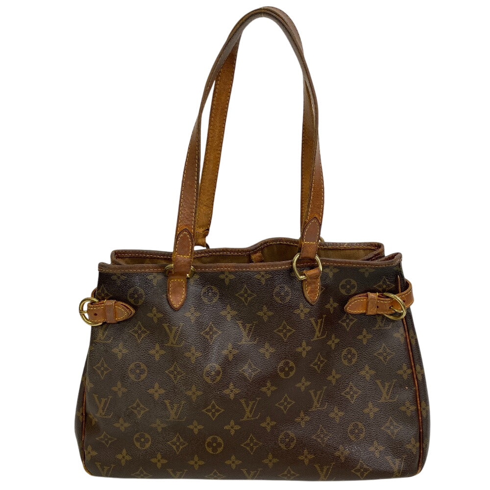 Louis Vuitton M51154 Batignolles Horizontal Monogram Leather Brown Tote Bag