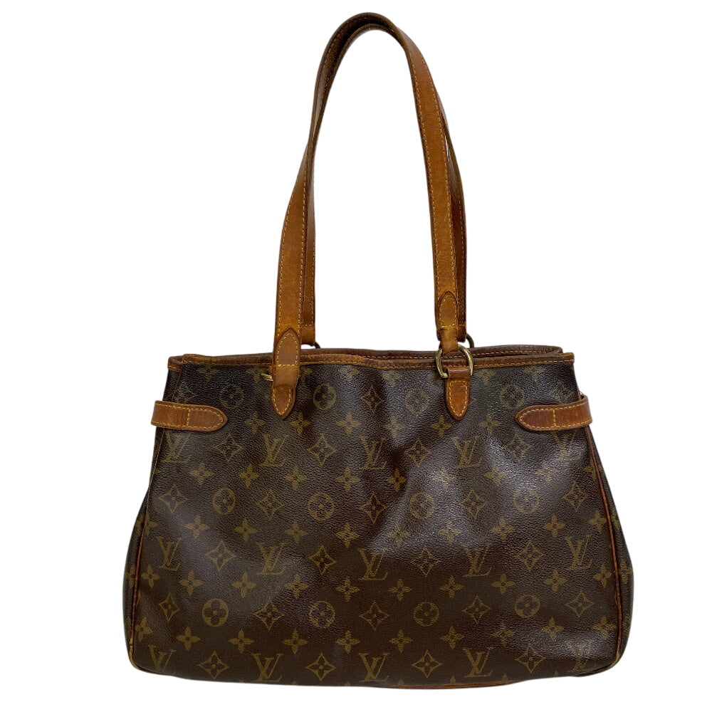 Louis Vuitton M51154 Batignolles Horizontal Monogram Leather Brown Tote Bag