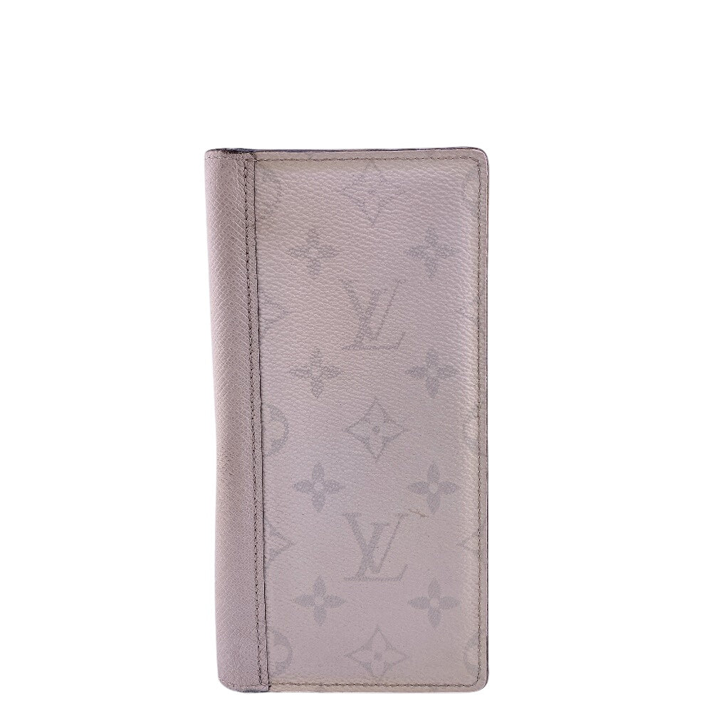 Louis Vuitton Long Purse M30298 Taigalama Portefeuille Monogram Canvas White Wallet Case