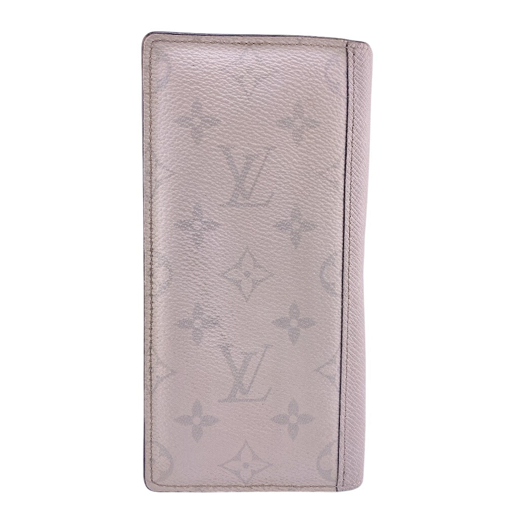Louis Vuitton Long Purse M30298 Taigalama Portefeuille Monogram Canvas White Wallet Case