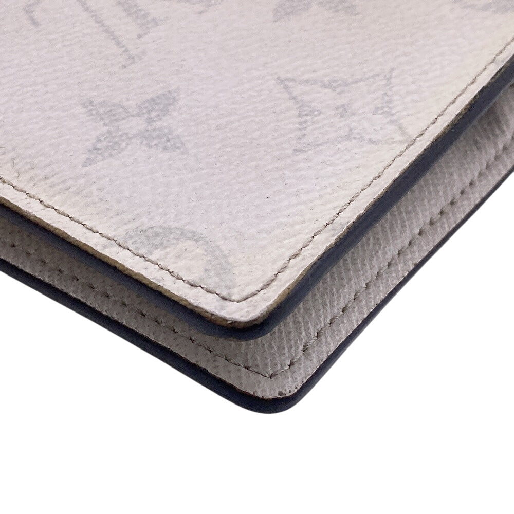 Louis Vuitton Long Purse M30298 Taigalama Portefeuille Monogram Canvas White Wallet Case