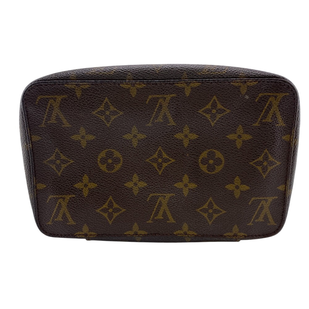 Louis Vuitton Pouch M47350 Posh Monte Carlo Monogram Leather Brown Handbag