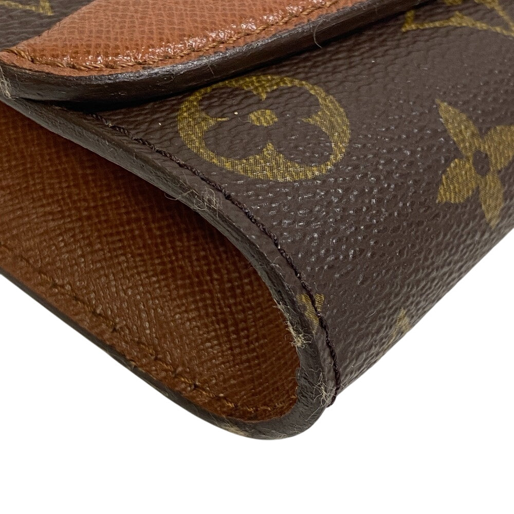 Louis Vuitton business M51798 Bordeaux24 Monogram Leather Brown Handbag