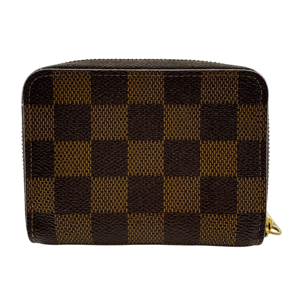 Louis Vuitton Coin N63070 Damier Pattern Brown Handbag