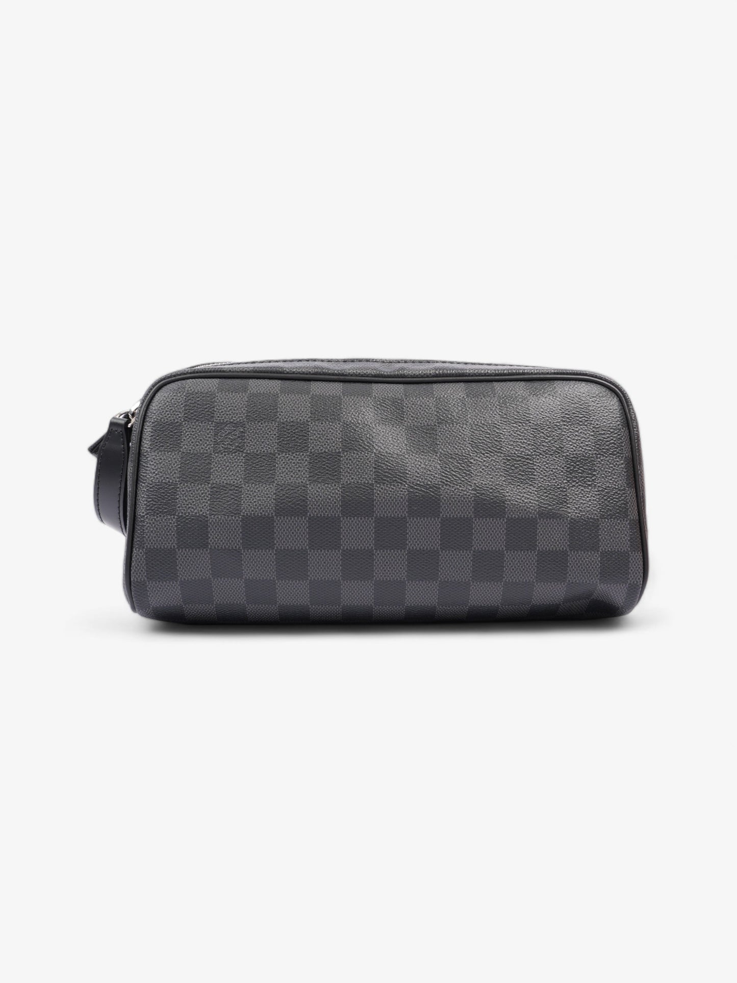 Louis Vuitton Dopp Kit Toilet Graphite Coated Damier Canvas Coated Canvas Apparel