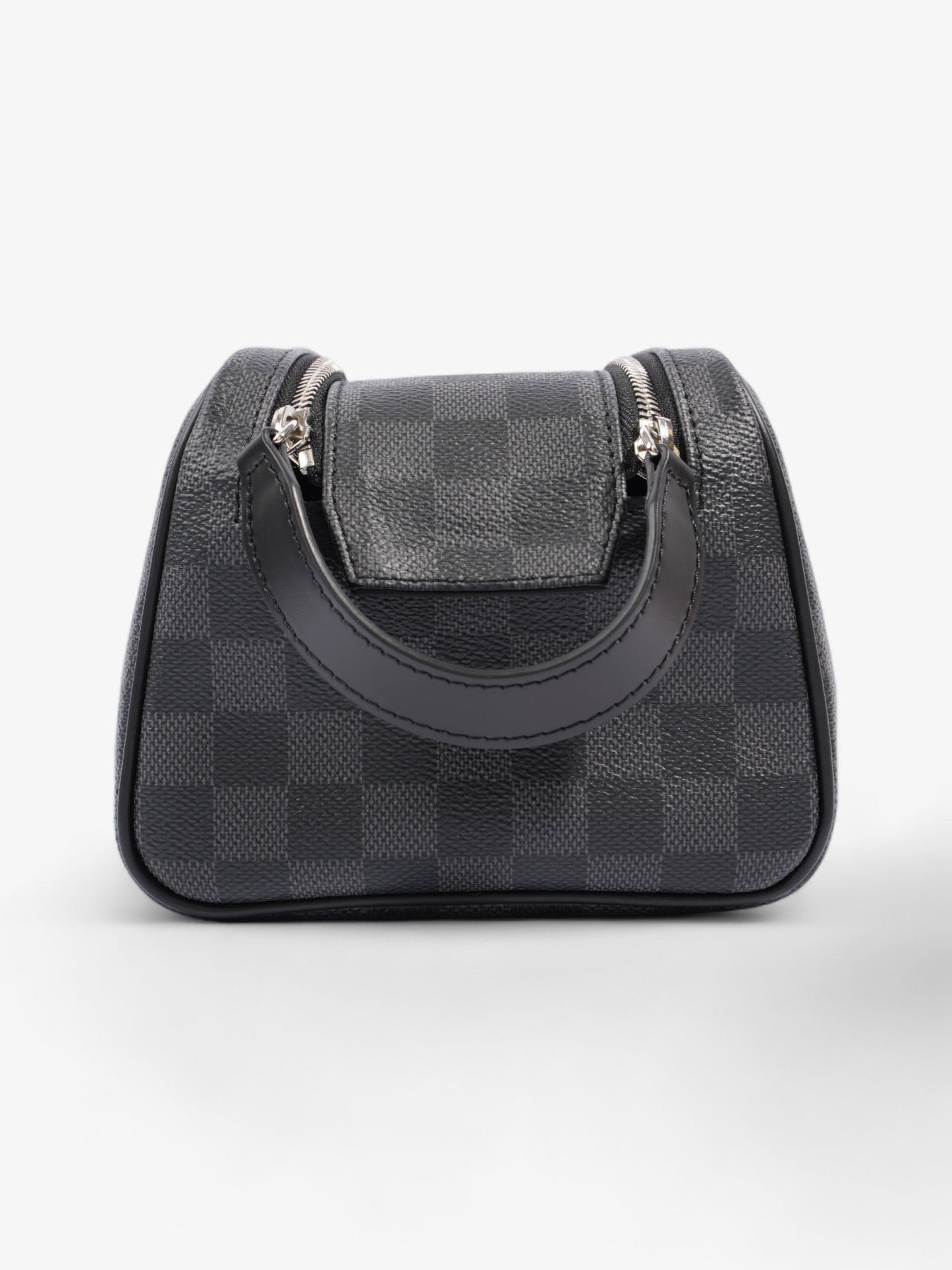Louis Vuitton Dopp Kit Toilet Graphite Coated Damier Canvas Coated Canvas Apparel