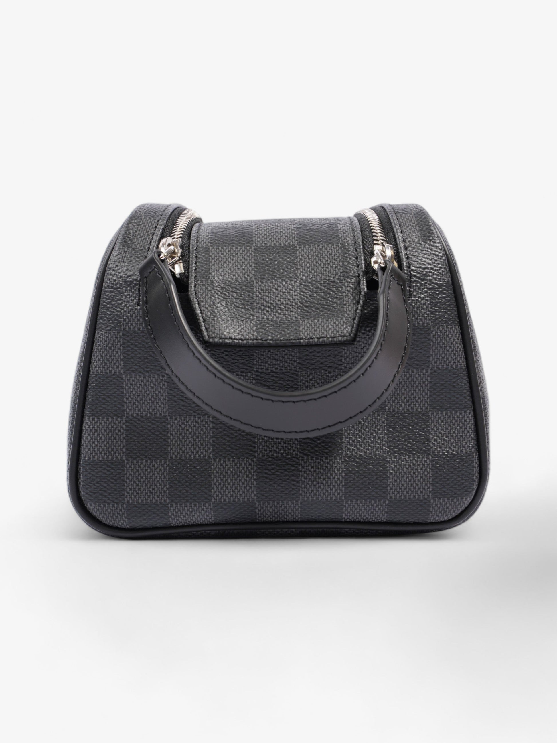 Louis Vuitton Dopp Kit Toilet Graphite Coated Damier Canvas Coated Canvas Apparel