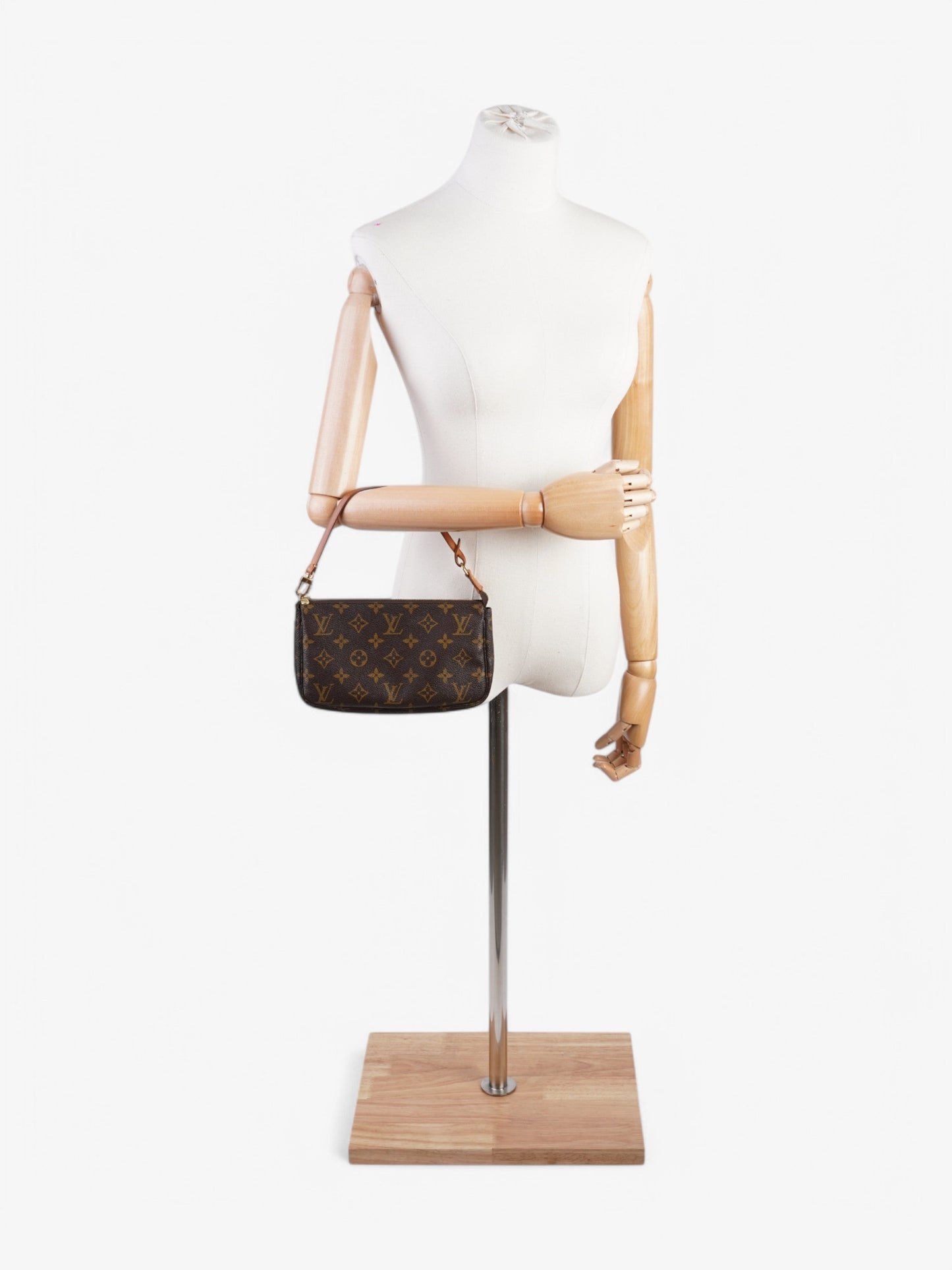 Louis Vuitton Pochette Accessoires Coated Monogram Canvas Coated Canvas Apparel Canvas 110