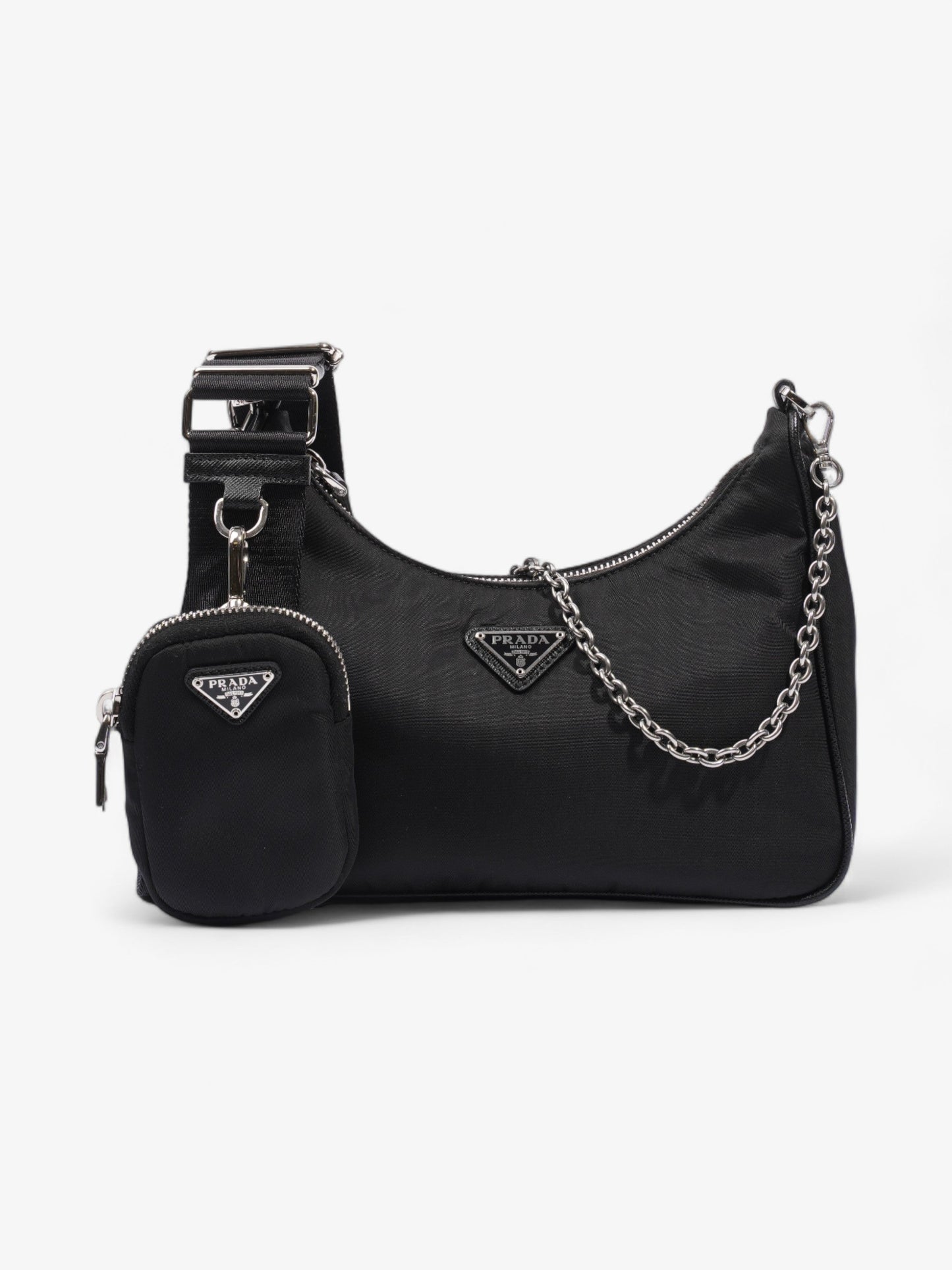 Prada Re Edition Re Shoulder Bag Nylon Black 2