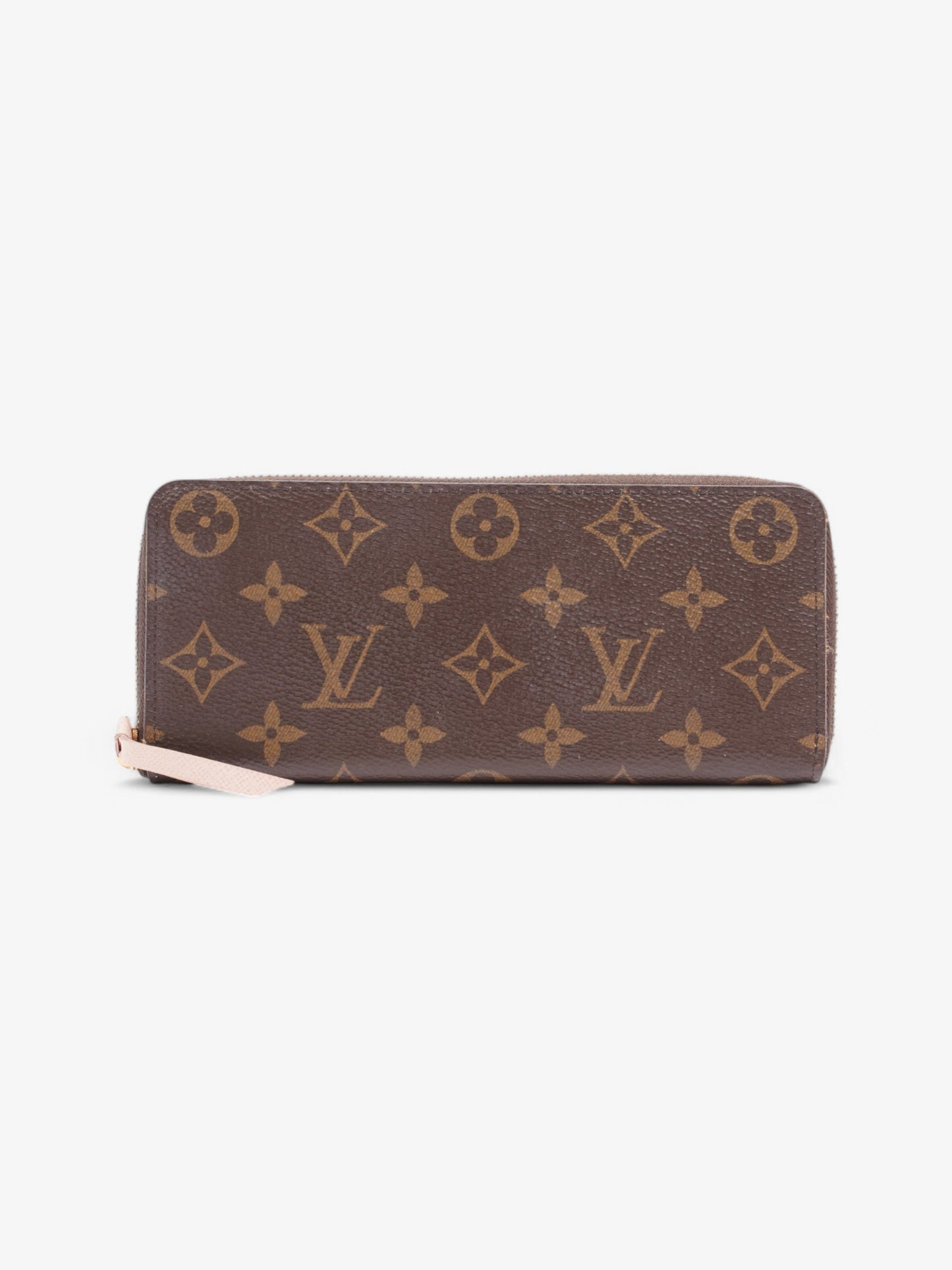 Louis Vuitton Clemence Coated Monogram Canvas Coated Canvas Wallet Case Canvas 17
