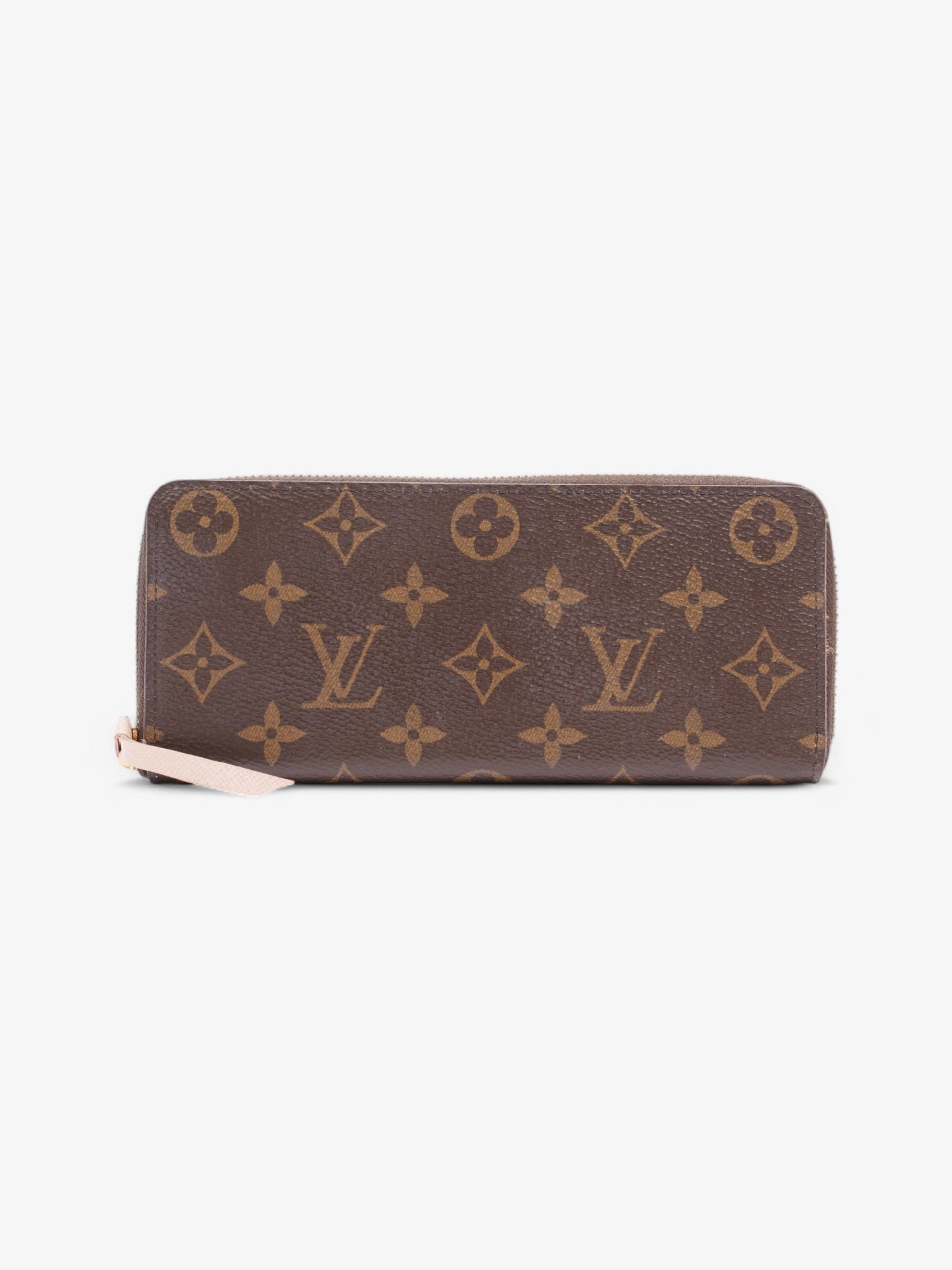 Louis Vuitton Clemence Coated Monogram Canvas Coated Canvas Wallet Case Canvas 17