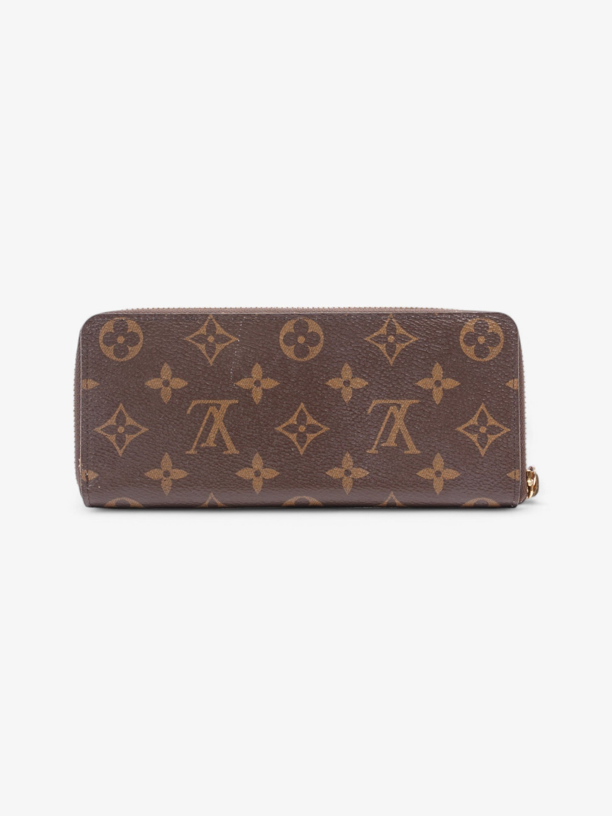 Louis Vuitton Clemence Coated Monogram Canvas Coated Canvas Wallet Case Canvas 17