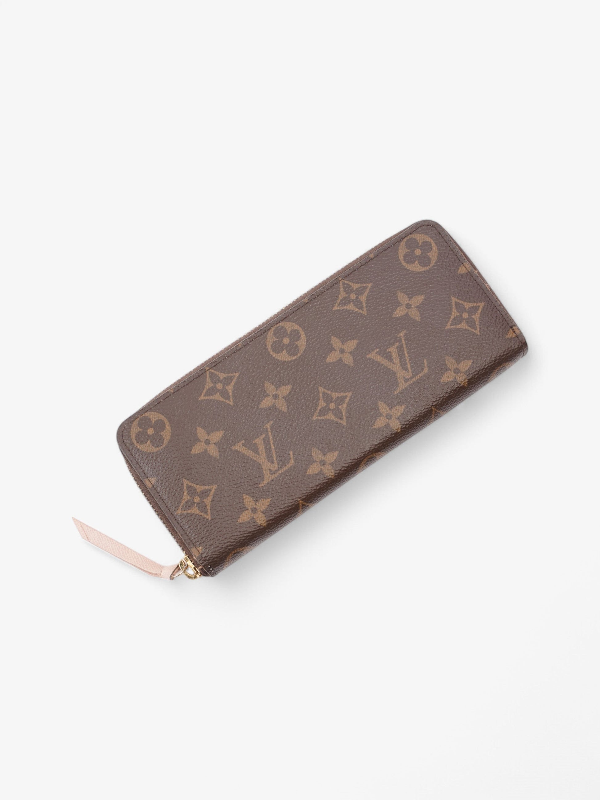Louis Vuitton Clemence Coated Monogram Canvas Coated Canvas Wallet Case Canvas 17