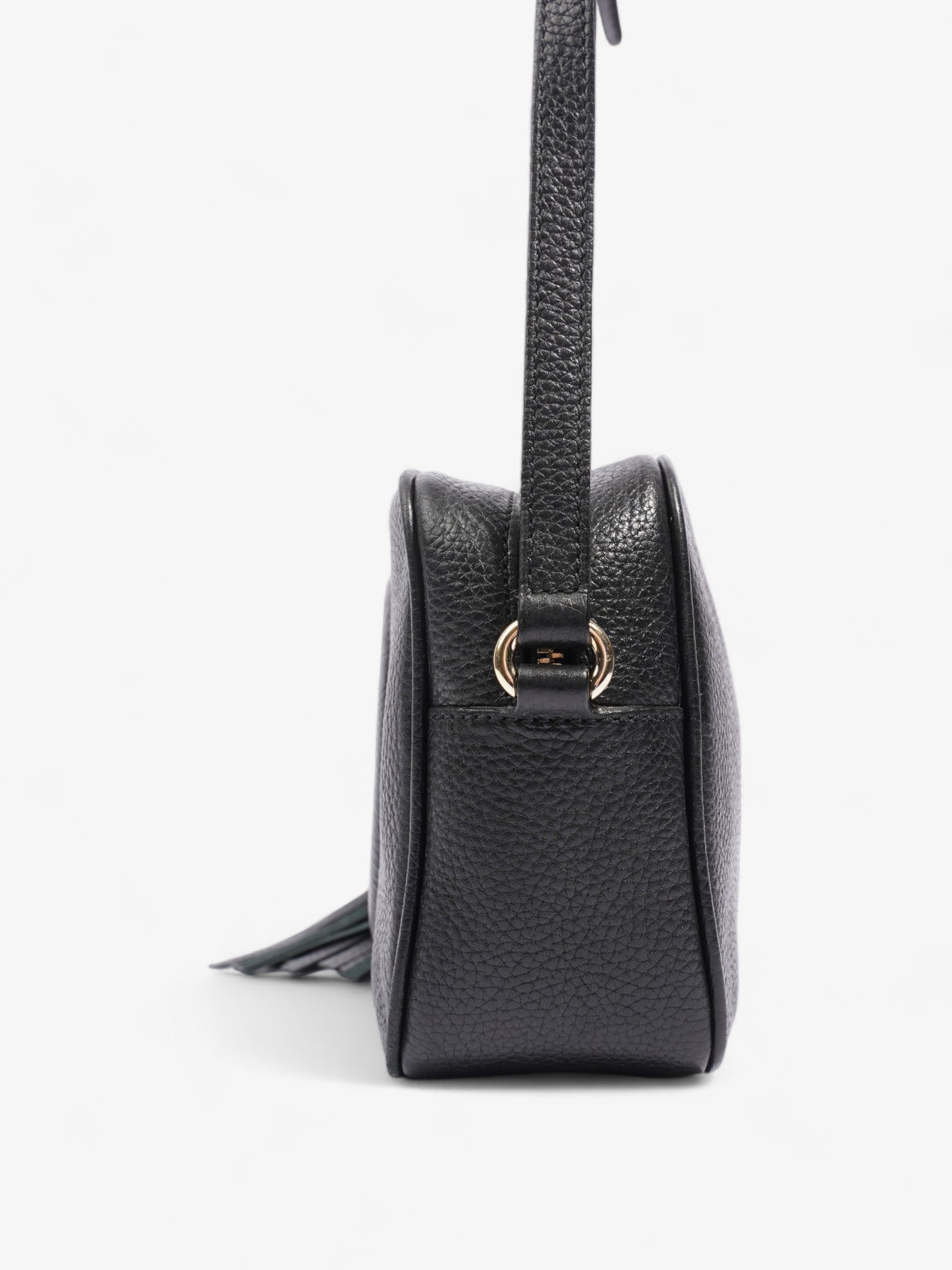 Gucci Soho Disco Crossbody Bag Leather Black Leather Small