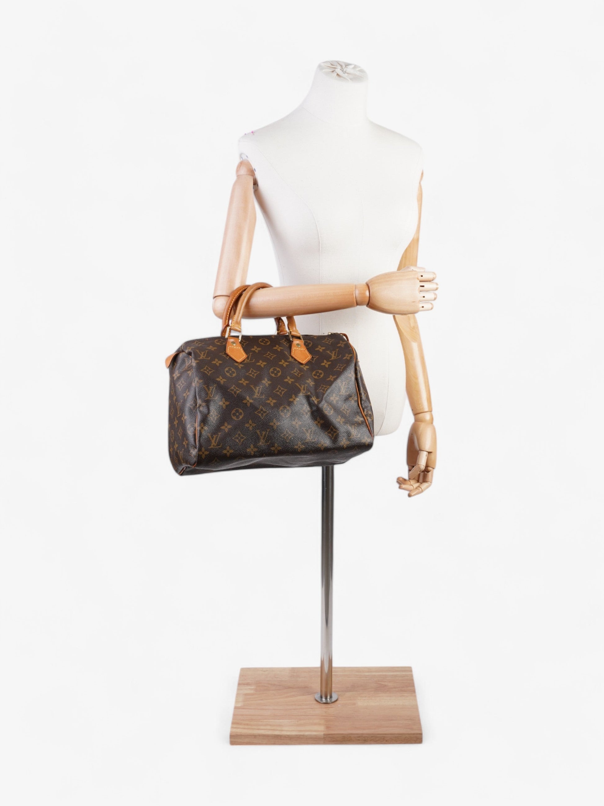 Louis Vuitton Speedy 30 Monogram Canvas Handbag