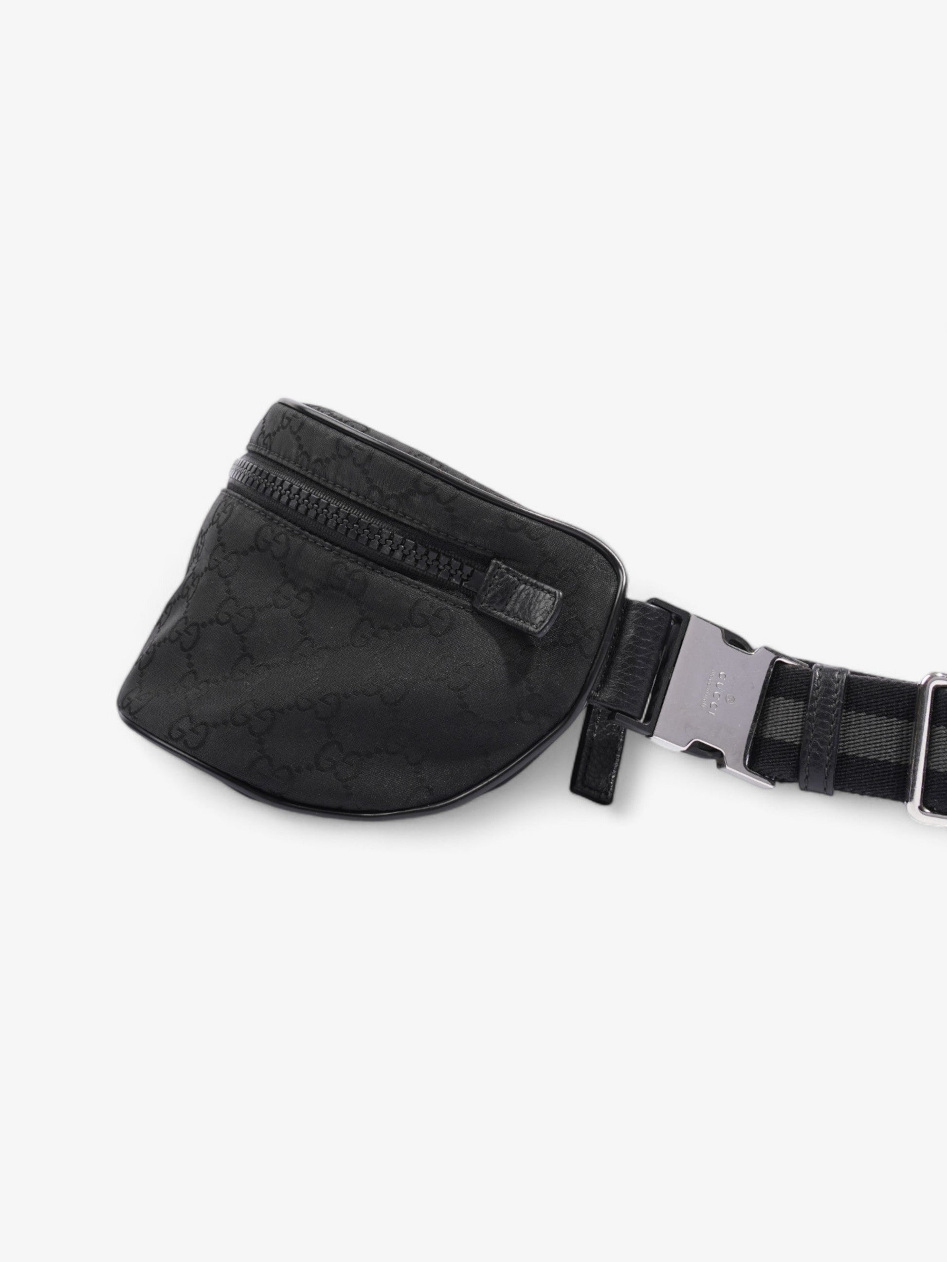 Gucci Bum Bag Supreme Canvas Black Crossbody Bag