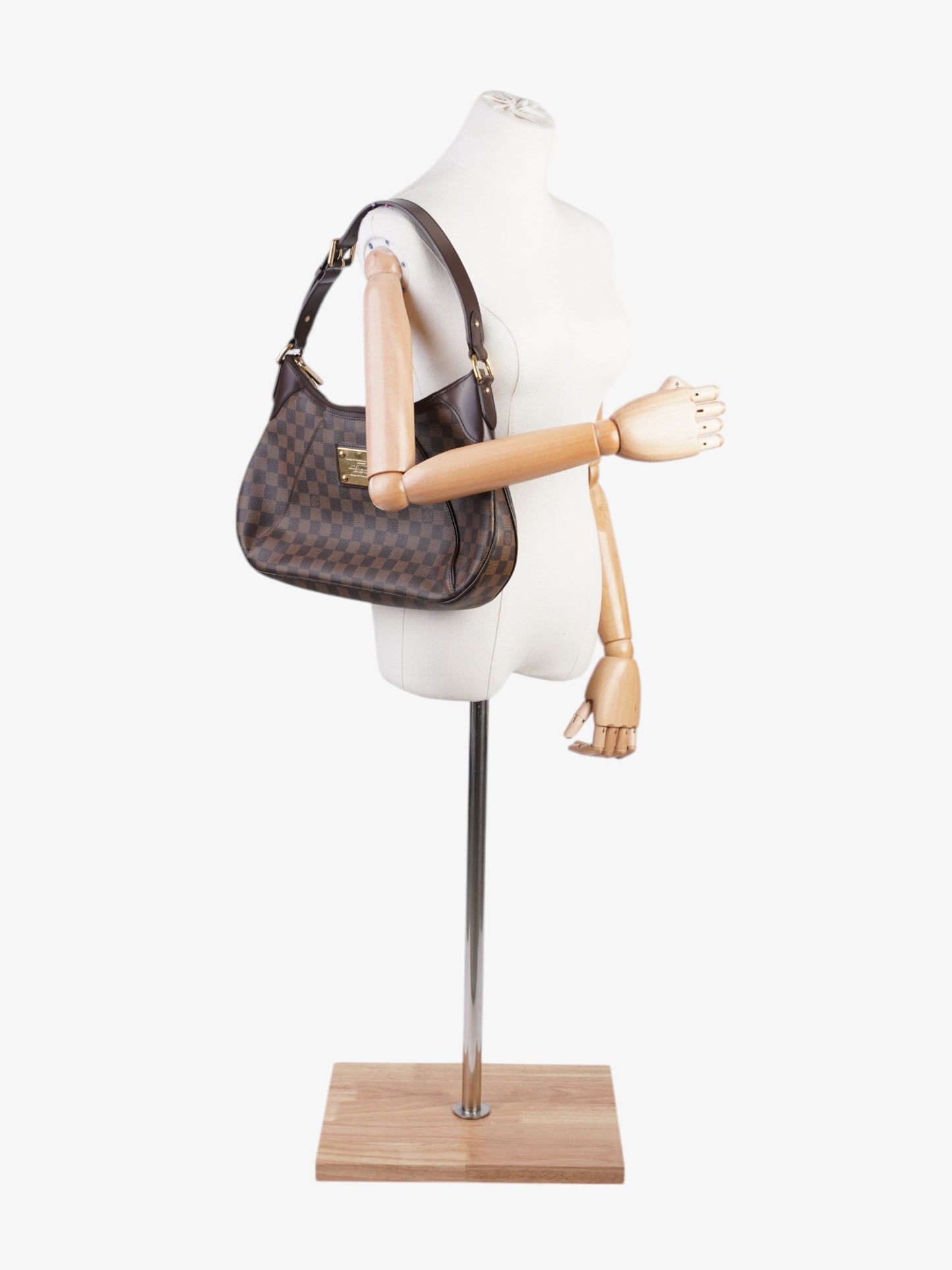 Louis Vuitton Thames Ebene GM Canvas Damier Handbag