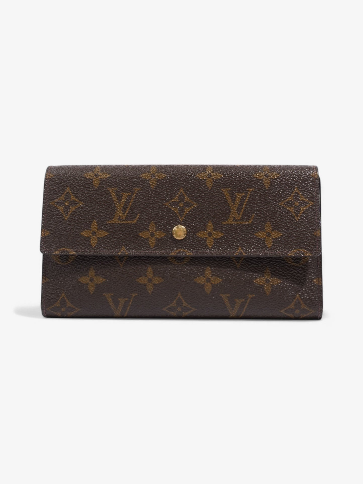 Louis Vuitton Sarah Coated Monogram Canvas Coated Canvas Wallet Case Canvas 13