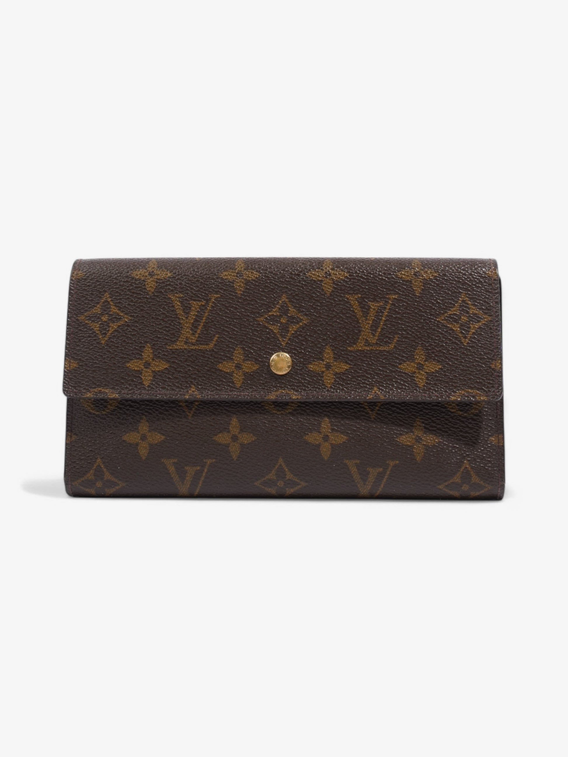 Louis Vuitton Sarah Coated Monogram Canvas Coated Canvas Wallet Case Canvas 13