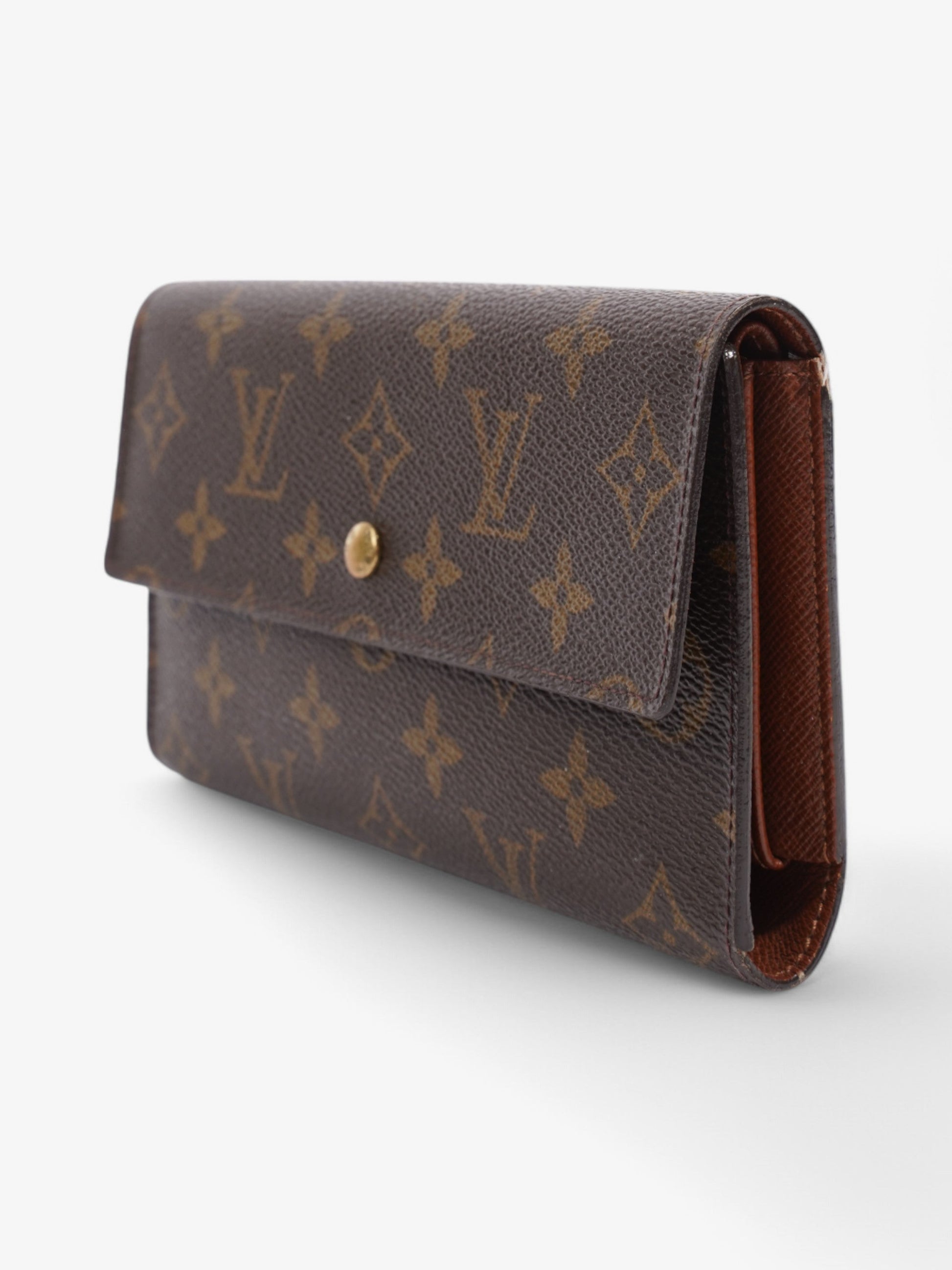 Louis Vuitton Sarah Coated Monogram Canvas Coated Canvas Wallet Case Canvas 13