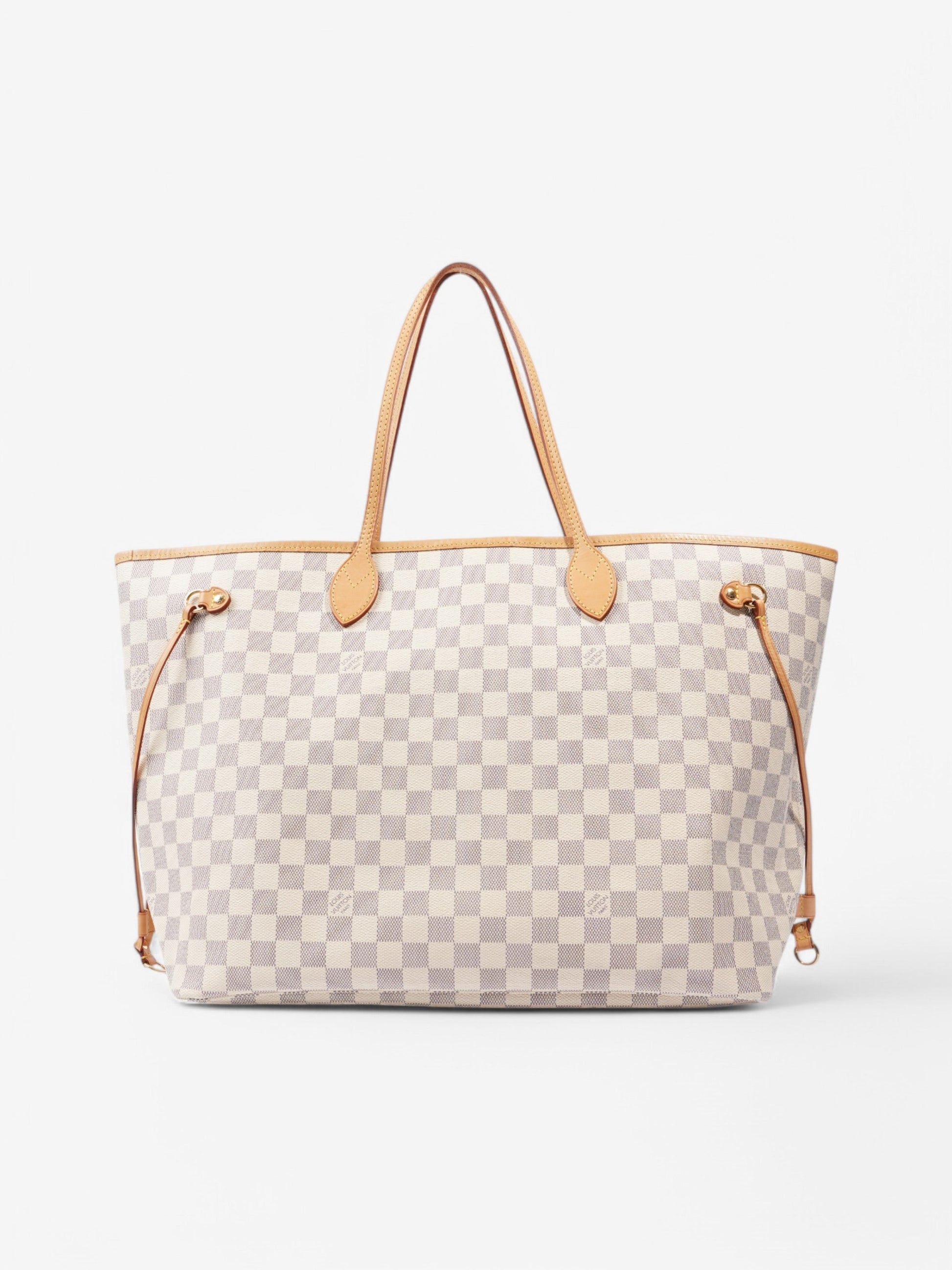 Louis Vuitton Neverfull Azure Coated GM Damier Canvas Coated Canvas Apparel
