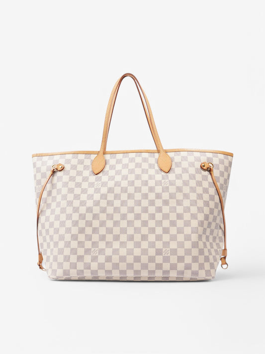Louis Vuitton Neverfull Azure Coated GM Damier Canvas Coated Canvas Apparel