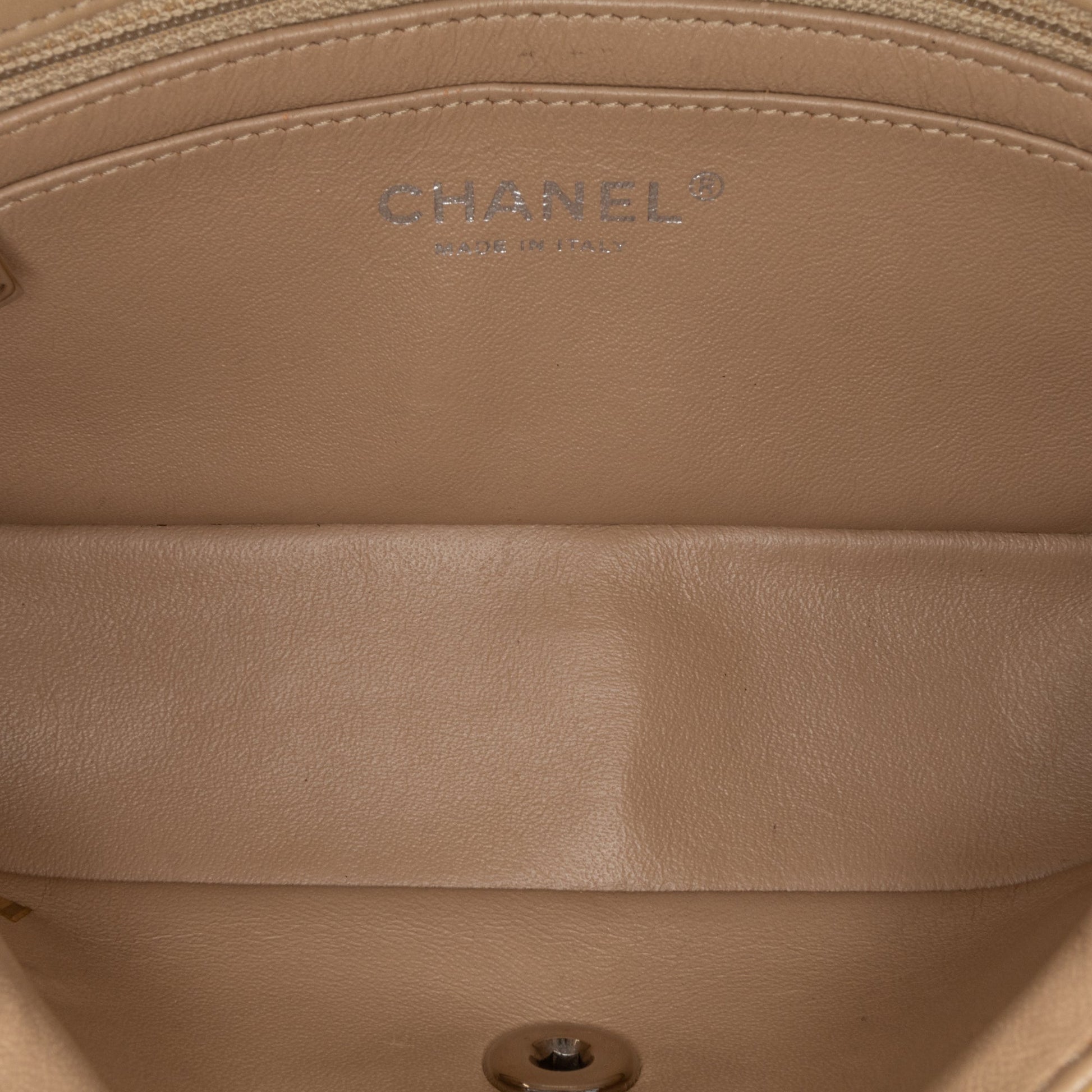 Yellow Chanel Mini Rectangular Classic Patent Single Flap Crossbody Bag
