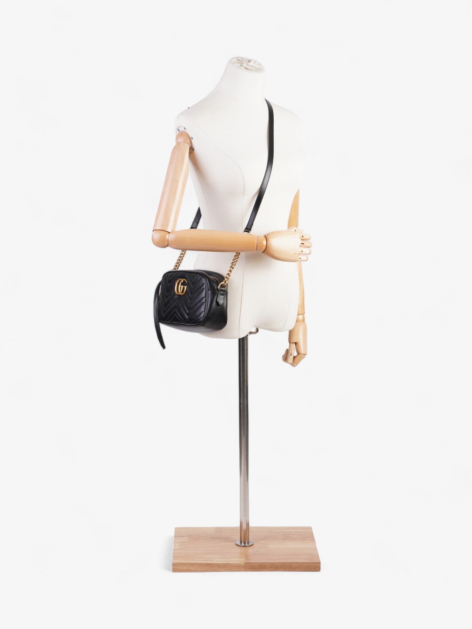 Gucci Marmont Small Crossbody Bag Leather Matelasse Small 1