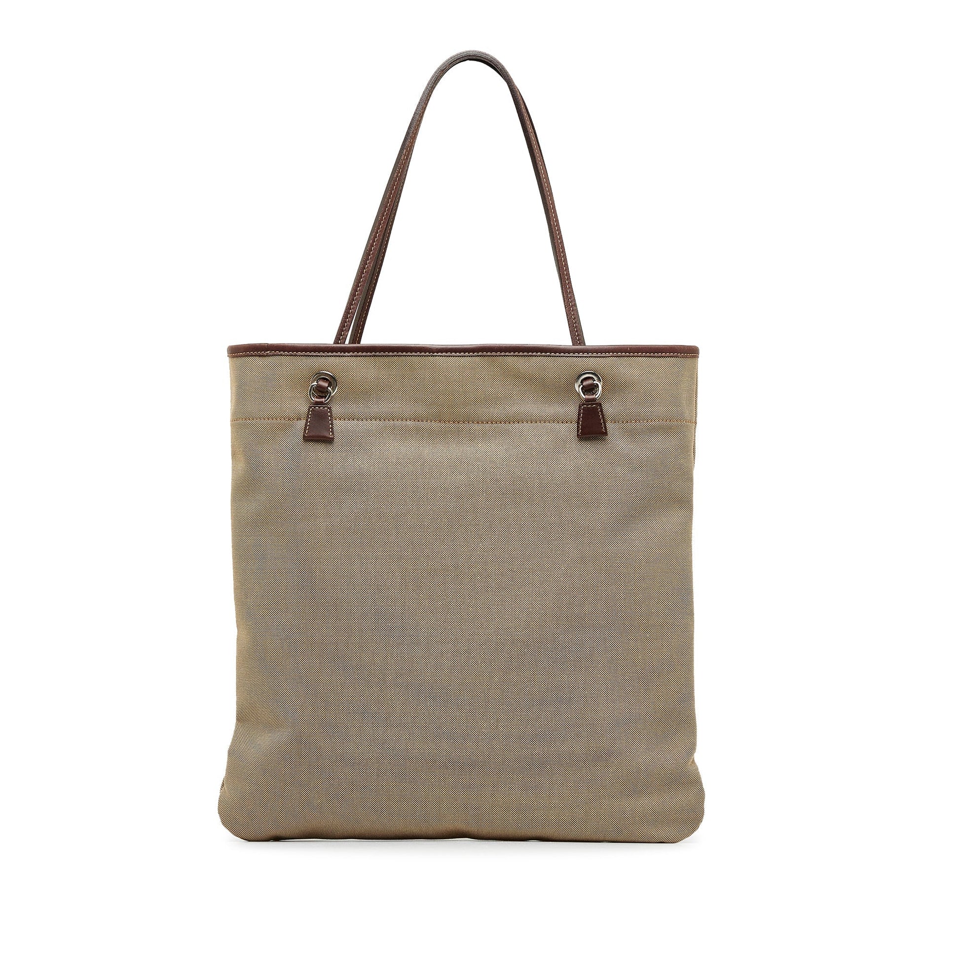 Prada Canapa Tote Bag Logo