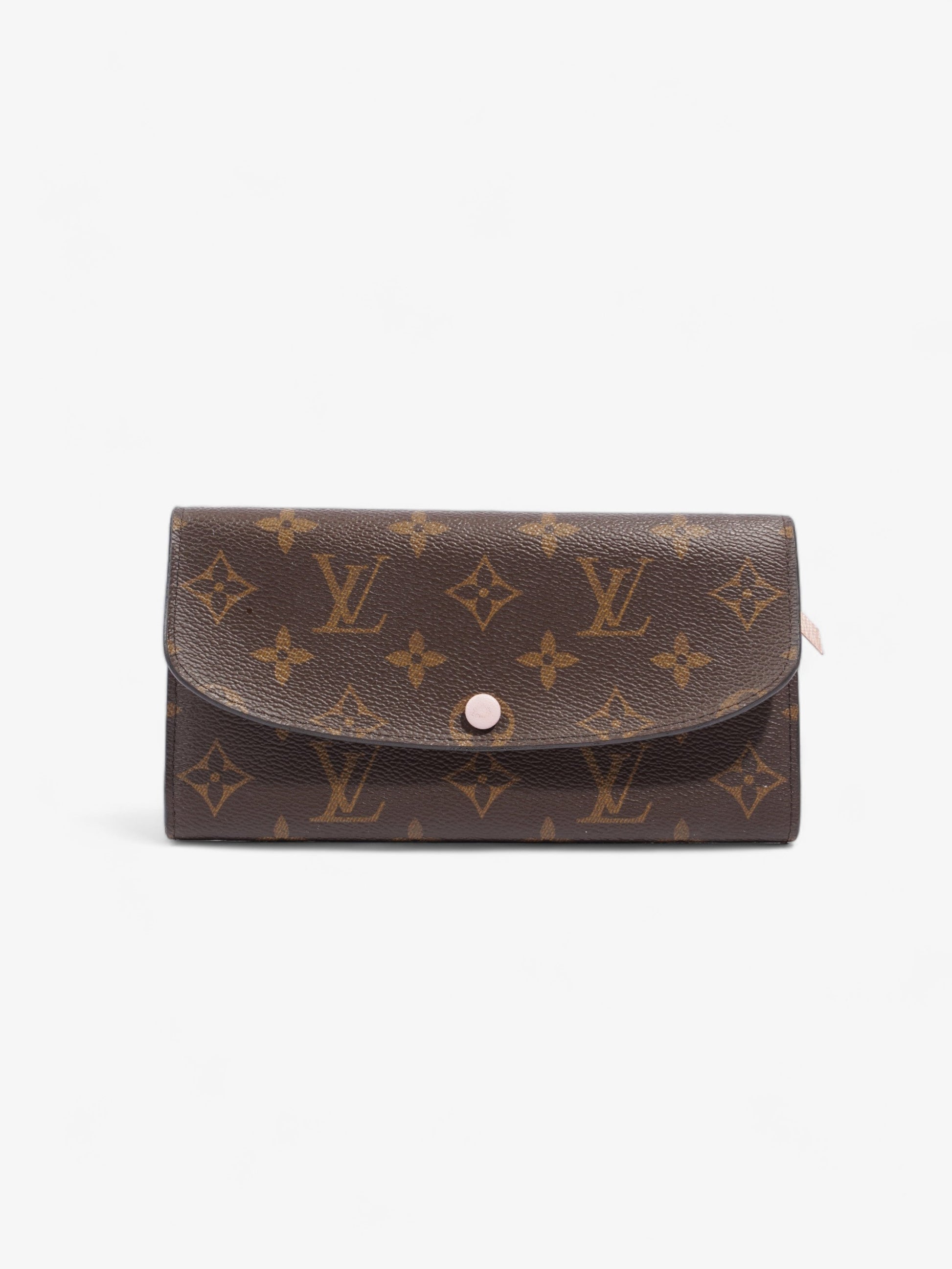 Louis Vuitton Emilie Coated Monogram Canvas Coated Canvas Wallet Case Coated Canvas