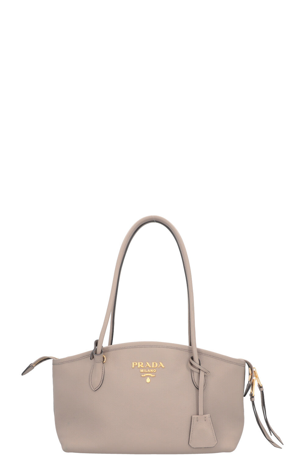 Prada Bag Grey Gray Top Handle Handbag