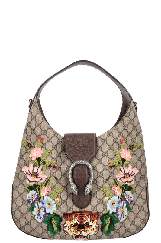 GUCCI Dionysus Hobo Bag GG Supreme