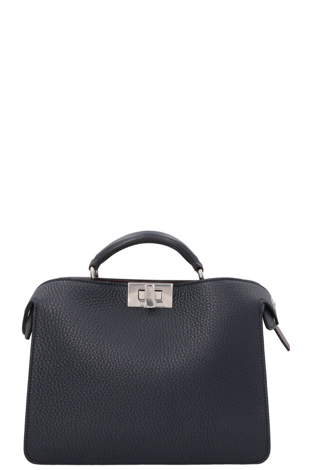 Fendi Crossbody Bag Peekaboo ISeeU Bag Darkblue Small