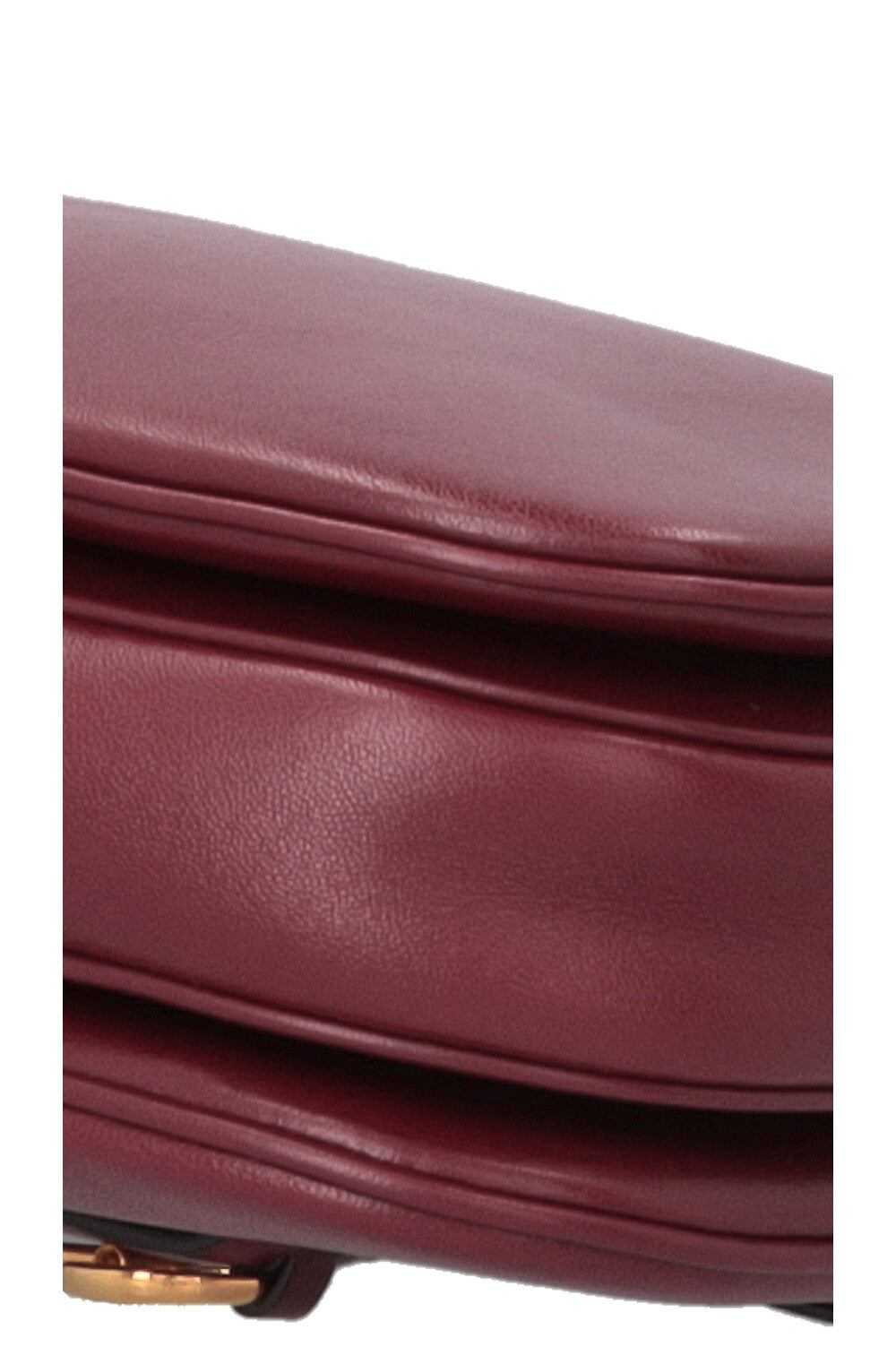 GUCCI Horsebit 1955 Aura Small Shoulder Bag Ancora Red