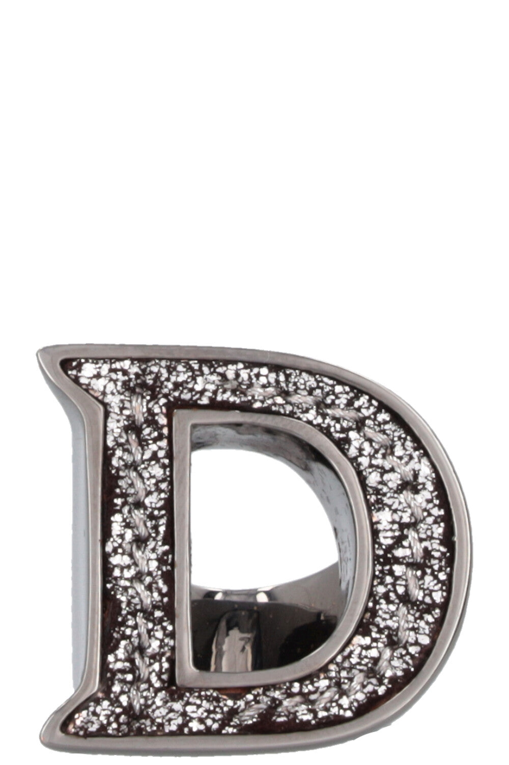 Dior D Cocktail Ring Charcoal Jewelry