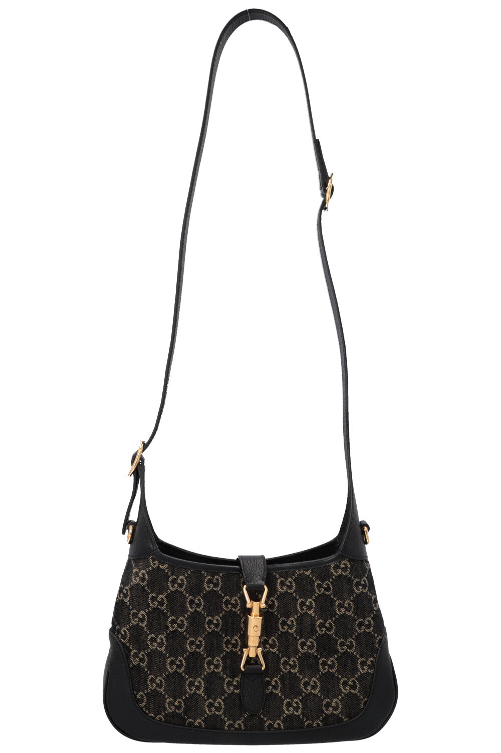 GUCCI Jackie 1961 Small Denim Black